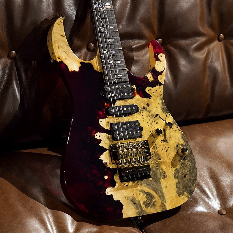 Ikebe_50th_Anniversary_j-custom_IKRG50TH_Buckeye_Burl_(Red_Reisn)_SN_A25306_01