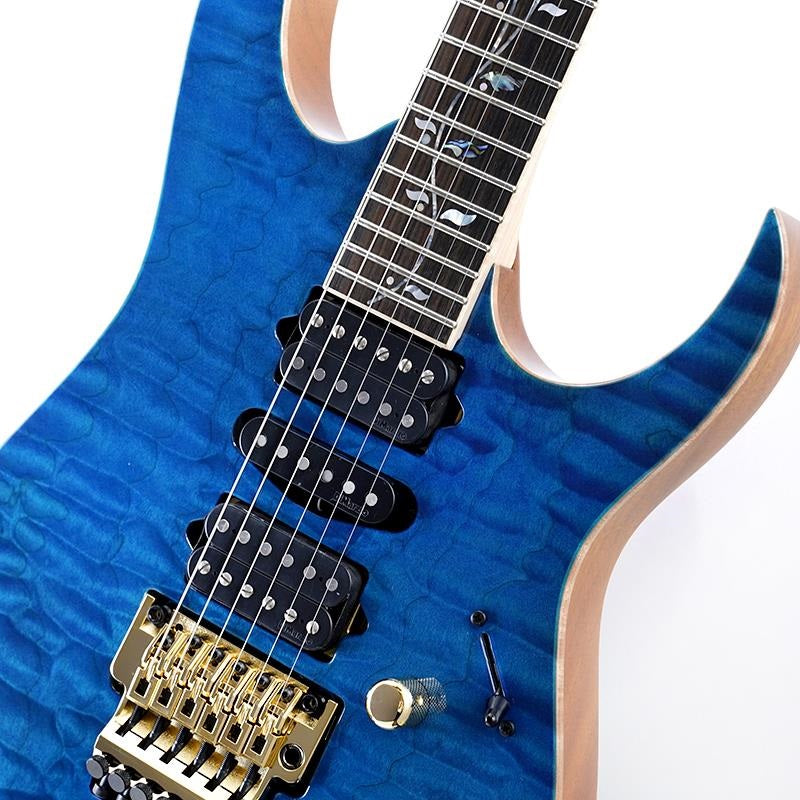 Ikebe_50th_Anniversary_j_custom_IKRG85701_(Quilted_Maple_Top___See_Through_Blue)_SN_F2504576_04