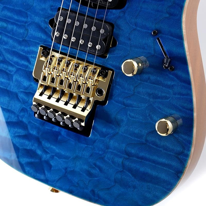 Ikebe_50th_Anniversary_j_custom_IKRG85701_(Quilted_Maple_Top___See_Through_Blue)_SN_F2504576_05