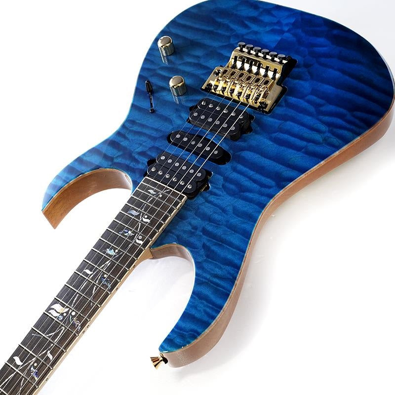 Ikebe_50th_Anniversary_j_custom_IKRG85701_(Quilted_Maple_Top___See_Through_Blue)_SN_F2504576_06