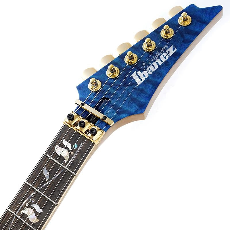 Ikebe_50th_Anniversary_j_custom_IKRG85701_(Quilted_Maple_Top___See_Through_Blue)_SN_F2504576_09
