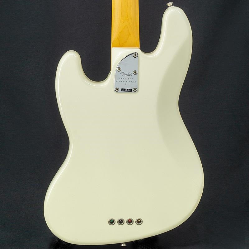 USED_American_Professional_II_Jazz_Bass_FRETLESS_(Olympic_White_Rosewood)_02