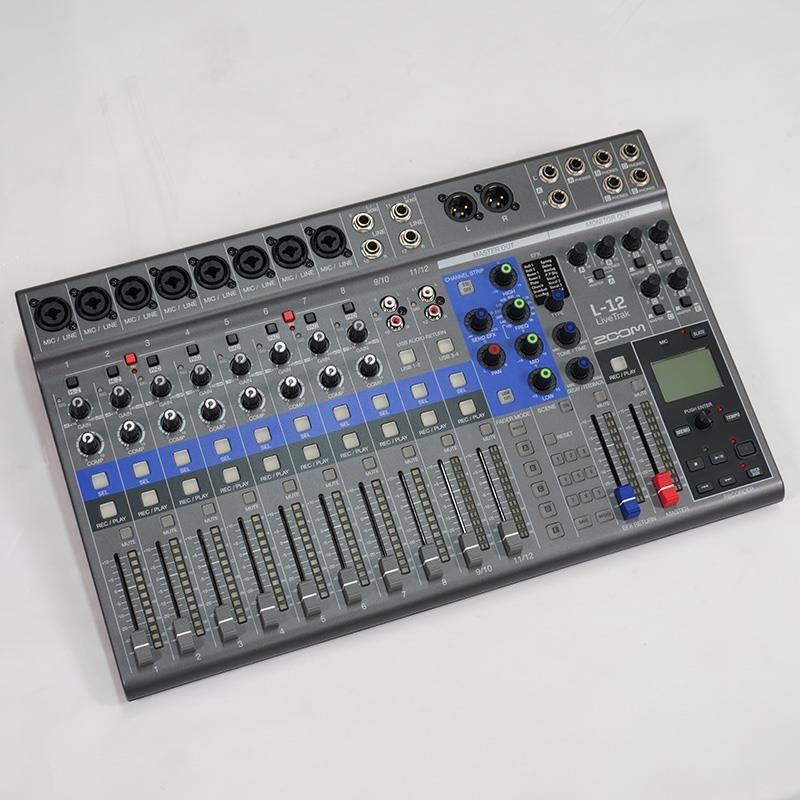 USED_LiveTrak_L-12_(Zoom)_(Live_Track)_(Mixer)_(Interface)_01