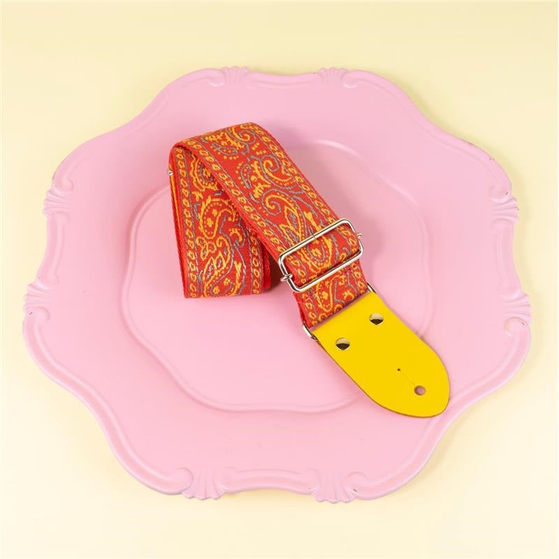 Paisley_Guitar_Strap_2_Red_01