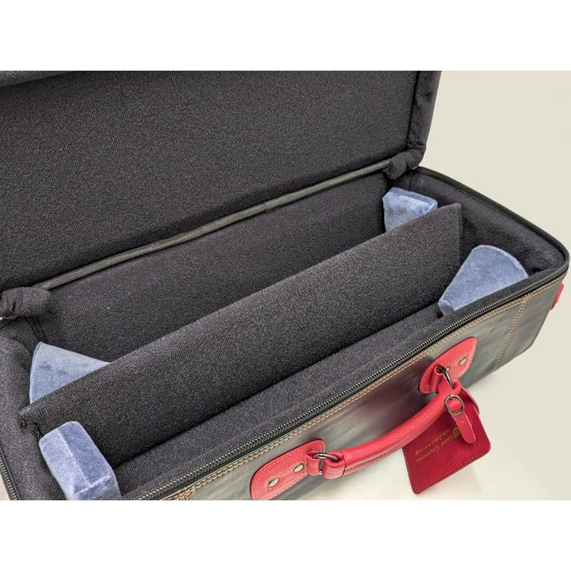 Guard_Bags___Elite_Series_4-ECLK-P_Trumpet_Double_Case___Black_Leather_with_Pink_Leather_Trim_04