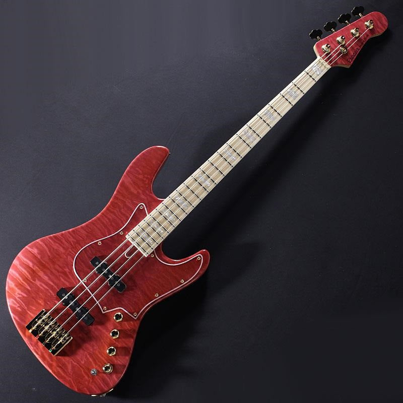 Bomber_Bass_BB-4_Custom_Quilted_Maple_(Pink)_01