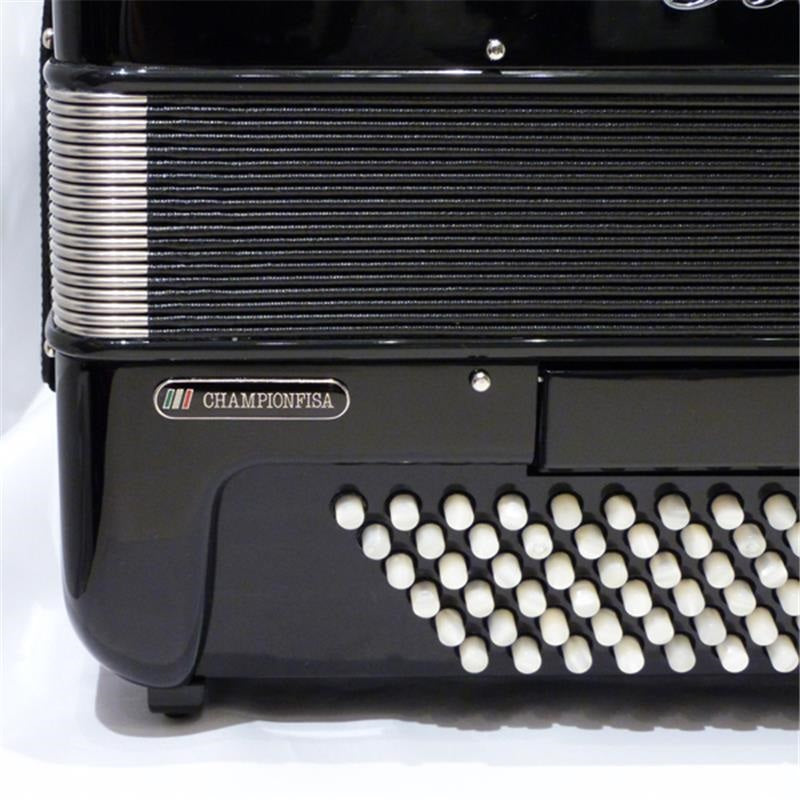 Bugari_320CH_Black_Chromatic_Accordion_(with_semi-handmade_reeds)_Made_in_Italy,_Button_Operation_04
