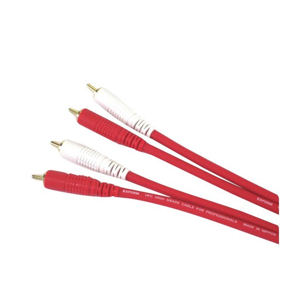 COLOR_TWIN_CABLE_2RR-1_8M_(RCA-RCA_1_pair)_1_8m_(RED)_01