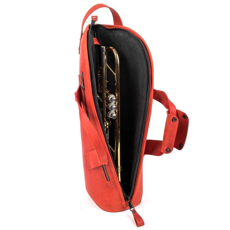 CrazyHorse_Red_Single_Trumpet_Soft_Case_(Lowest_Price_Sale)_07