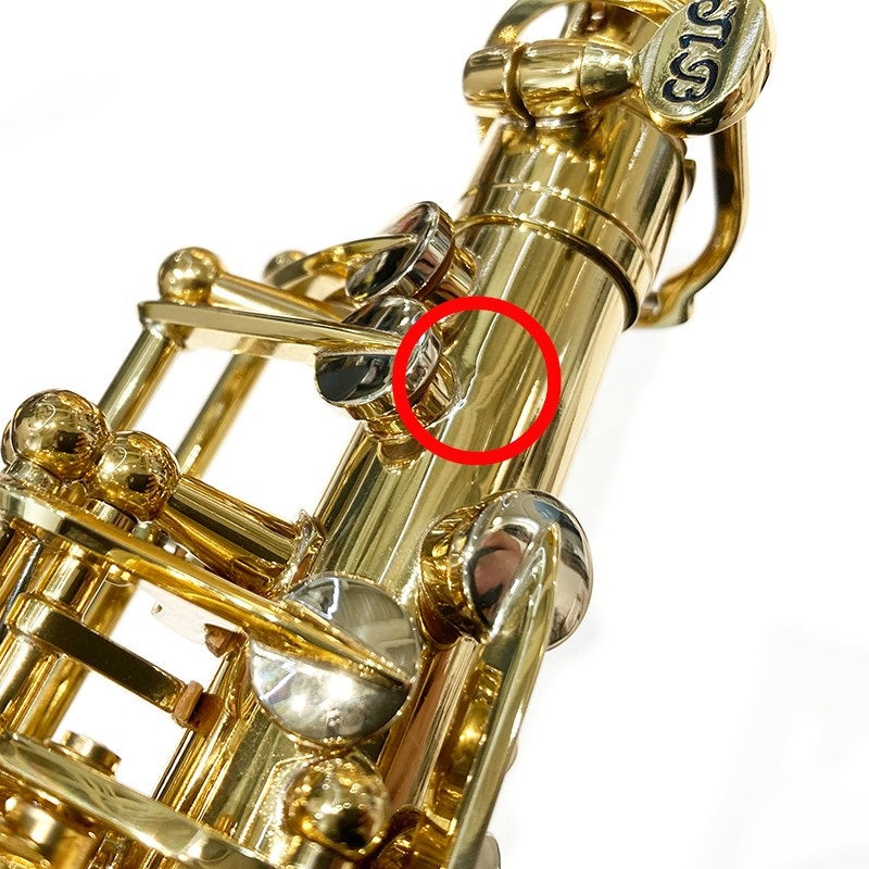 Fall_Super_Sale!_Special_Price_on_Minor_Damage!_Selmer_Series_III_Jubilee_GL_Soprano_Saxophone_with_Engraving__Adjusted_and_Set_Up_Before_Shipment__Free_Key_Balance_Adjustment_for_5_Years__02