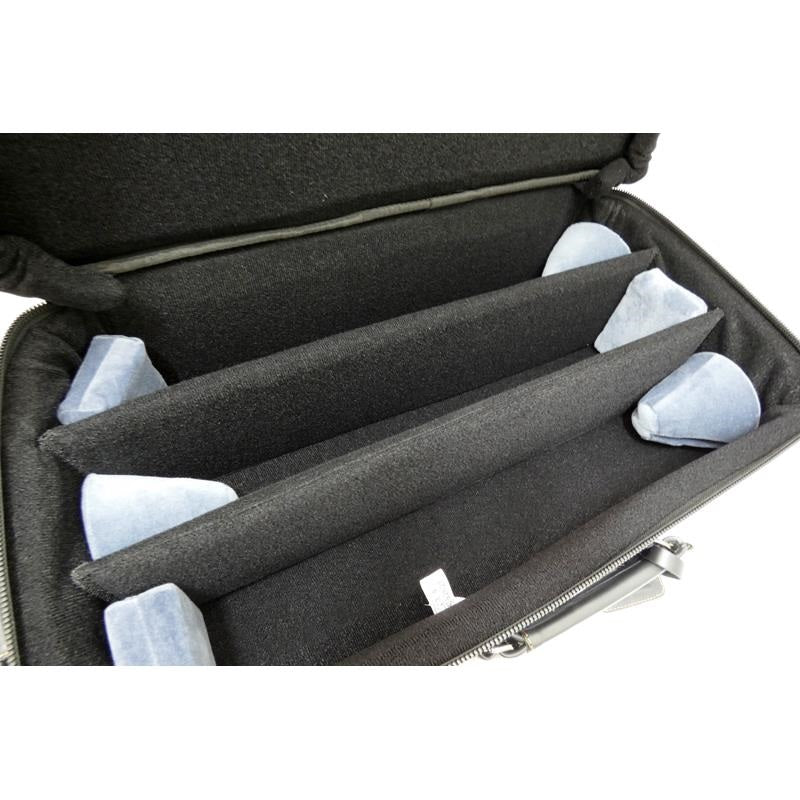 GuardBags_Elite_Series_5-ECSG-K_Trumpet_Triple_Case___Gray_Cordura_Nylon_with_Black_Nylon_Lining_04