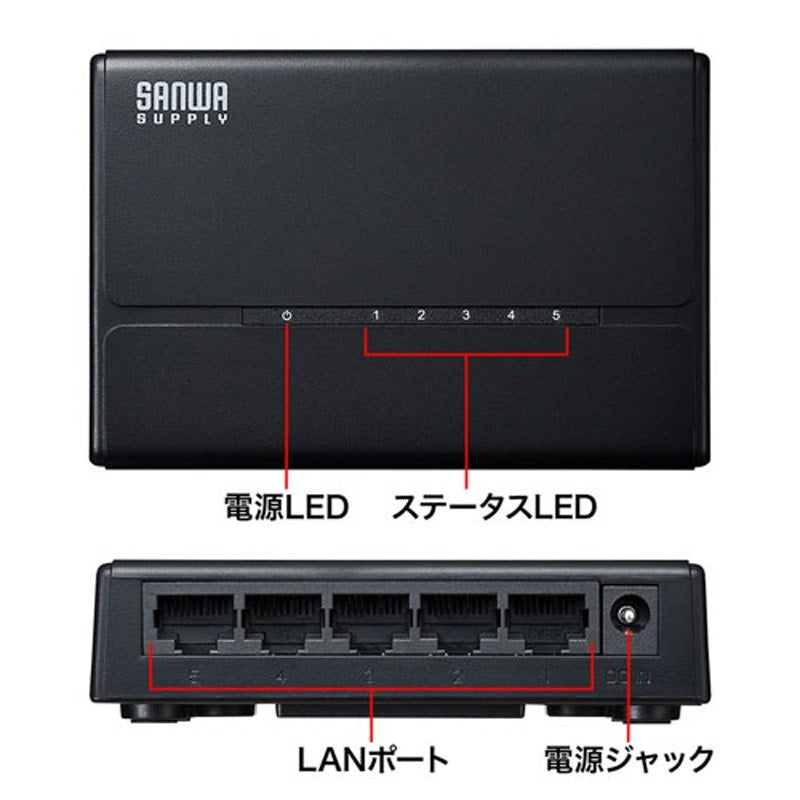 LAN-SWHP501BK_(Switching_Hub)_(Sanwa_Supply)_03