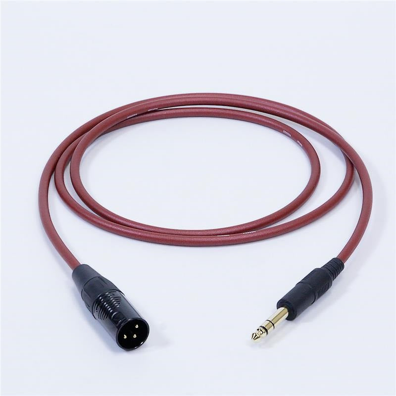 PASSGO_RED_TXM_Cable_(3_0m)_(Passgo_Red)_(Line_Cable_Monitor_Speaker_Cable)_(TRS-XLR_Male)_(6_3_(3-pole)_-_XLR_(M))_(Made_in_Japan)_01