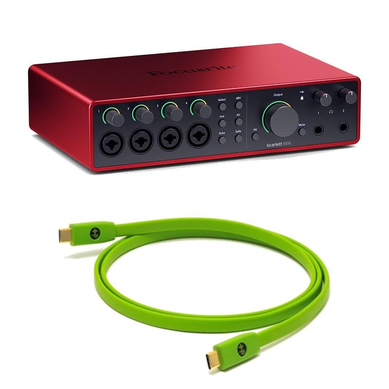 Scarlett_18i16_Gen4_+_OYAIDE_High-Quality_USB_Cable_Set_(Type_C_to_C_1_0m)_(18-in,_16-out_USB_Audio_Interface)_(Focusrite)_(OYAIDE)_01