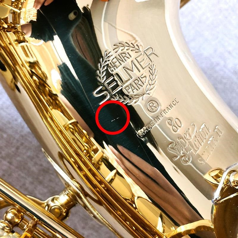 Special_Price_for_Minor_Damage_Alto_Saxophone__Selmer_SA-80II_(Series_2)_Jubilee_GL_with_Engraving_(Adjusted_and_Set_Up_Before_Shipment)_with_5-Year_Free_Key_Balance_Adjustment_08