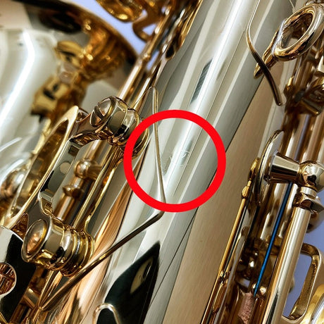 Special_Price_for_Minor_Damage!_Selmer_SA-80II_(Series_2)_Alto_Saxophone,_Jubilee_GL_with_Engraving_(Adjusted_and_Set_Up_Before_Shipment)_with_5-Year_Free_Key_Balance_Adjustment_05
