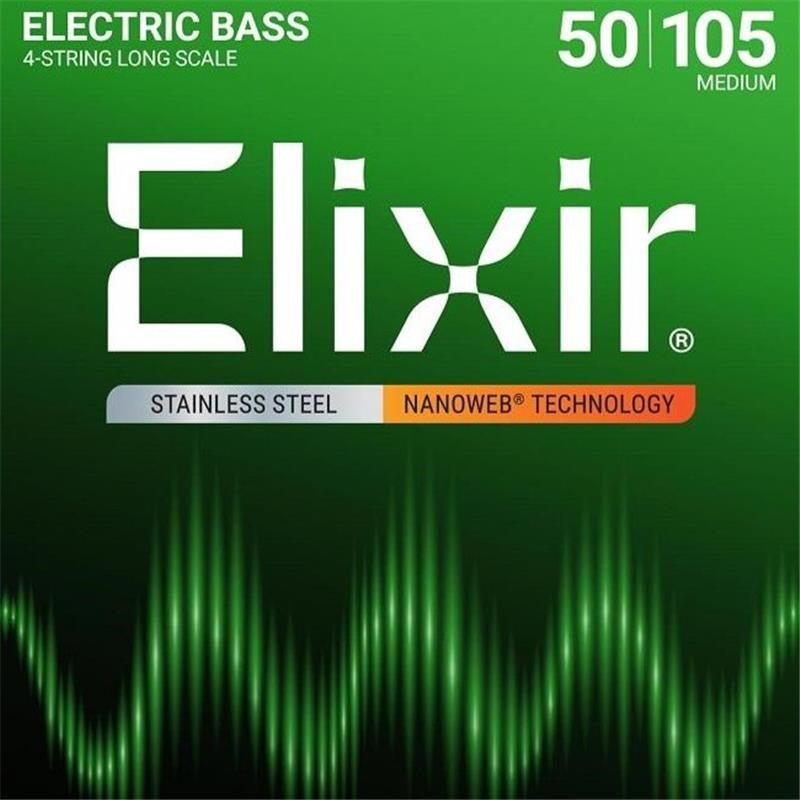 Stainless_Steel_Bass_Strings_with_ultra-thin_NANOWEB_Coating_(Medium_Long_050-105)_#14702_01
