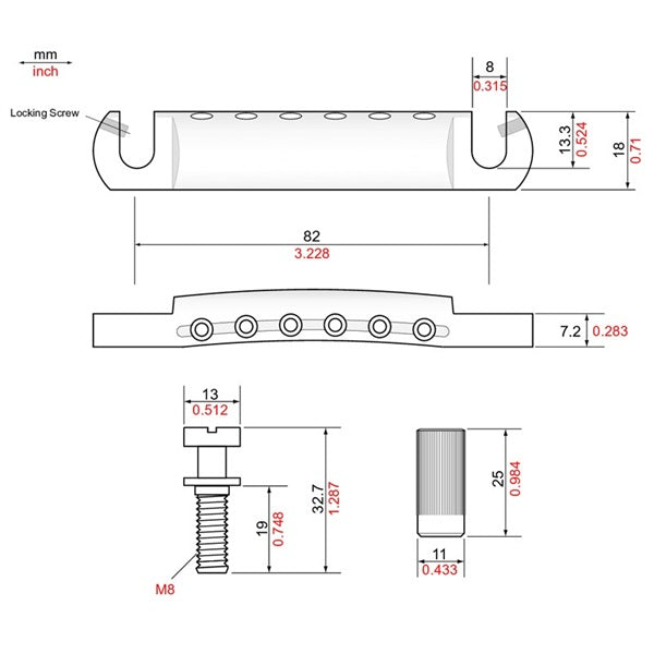 T1ZA-C_TonePros_Metric_Aluminum_Tailpiece_(Chrome)_03