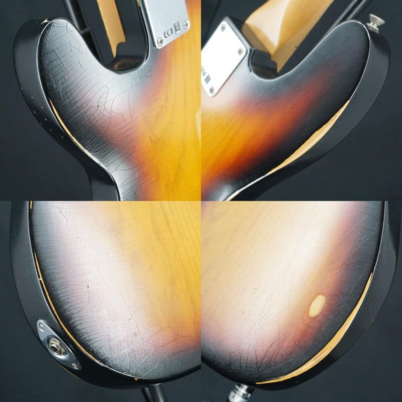 USED_Mike_Dirnt_Road_Worn_Precision_Bass_(3-Color_Sunburst_Maple)_11