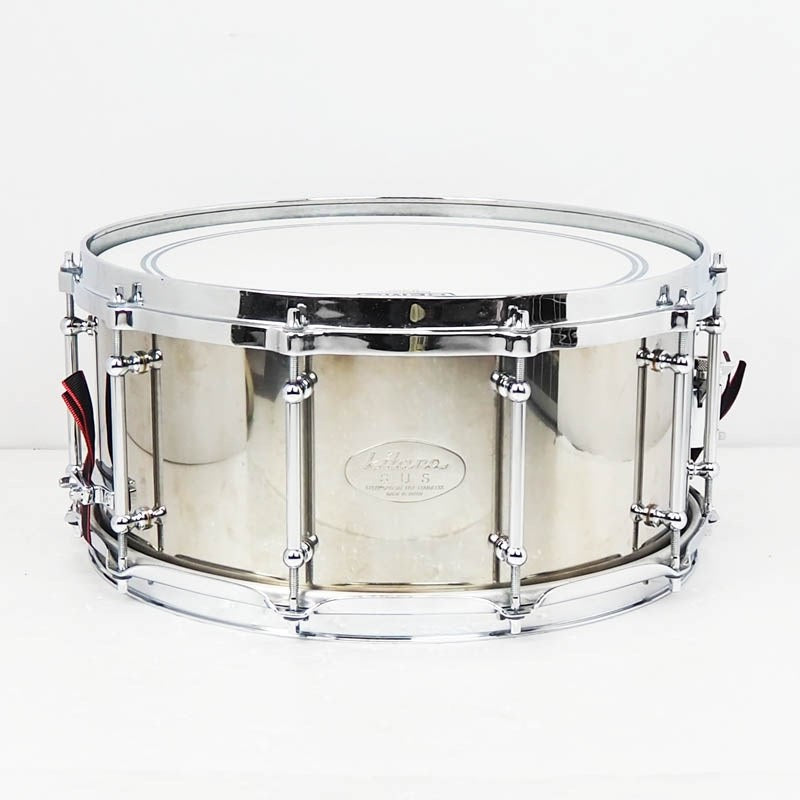 USED_Stainless_Steel_2mm_Shell_Snare_Drum_14x6_5_01