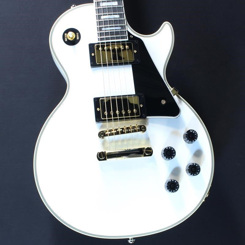 USED_Inspired_by_Gibson_Custom_Les_Paul_Custom_(Alpine_White)_01