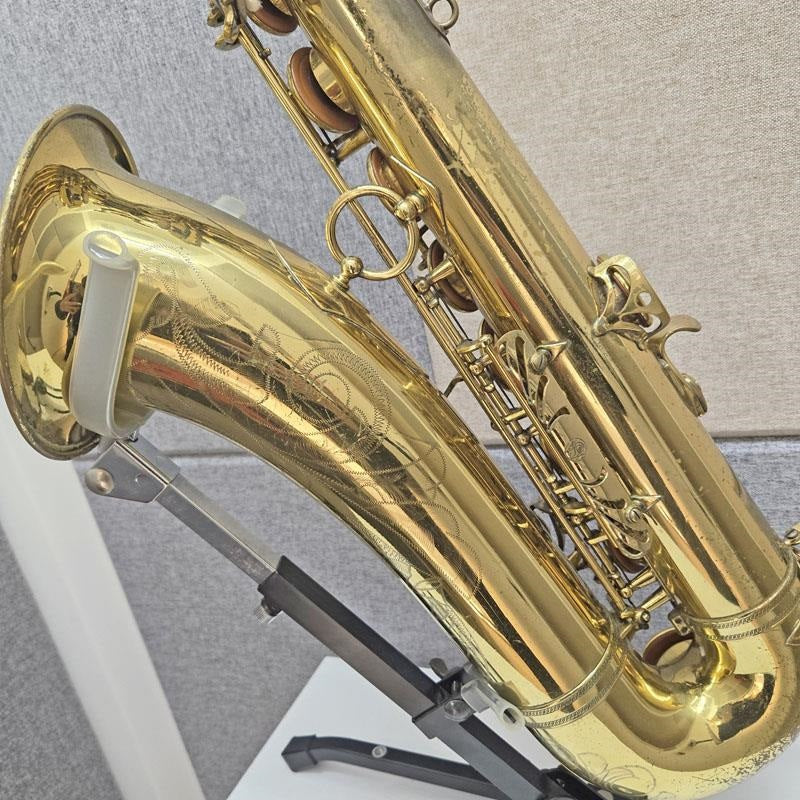 Used_1960s_H__Selmer_(France)_Tenor_Saxophone_Mark_VI_(Relacquered)_#92xx6_(As_Is,_No_Warranty)_06
