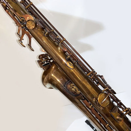 Used_J__Keilwerth_MKX_Tenor_Saxophone,_Antique_Brass,_S_N__127xx1__Ships_adjusted_and_set_up__Includes_5-year_free_key_balance_adjustment__07