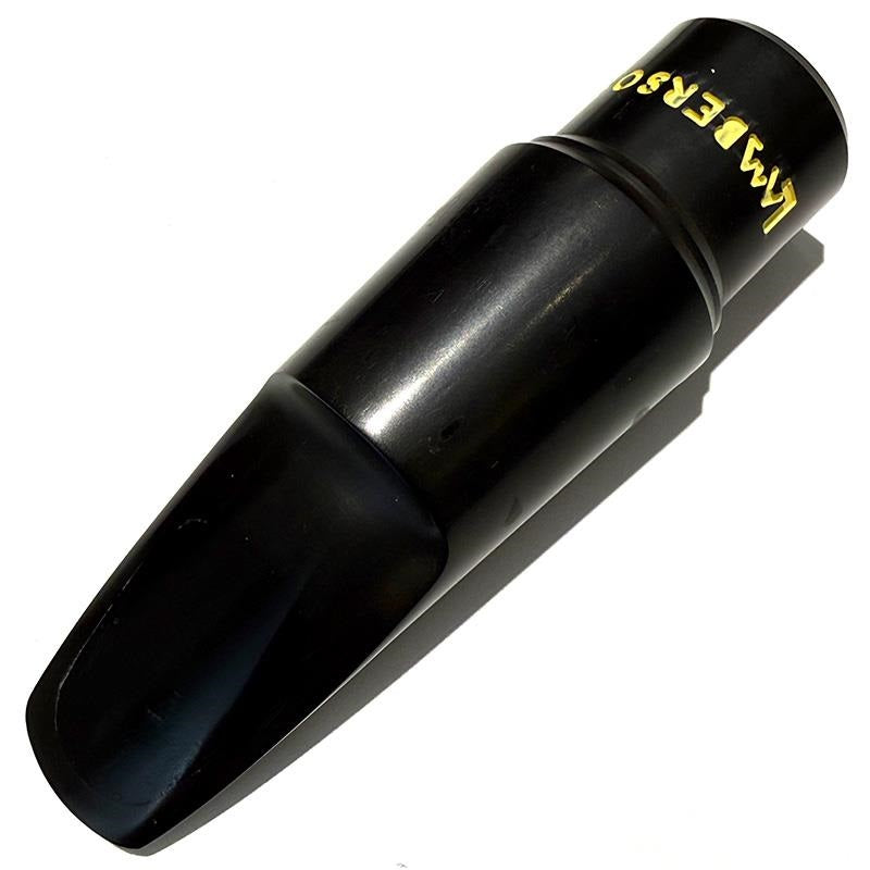 Used_Lamberson_Tenor_Saxophone_Mouthpiece,_Hard_Rubber,_#L7_01