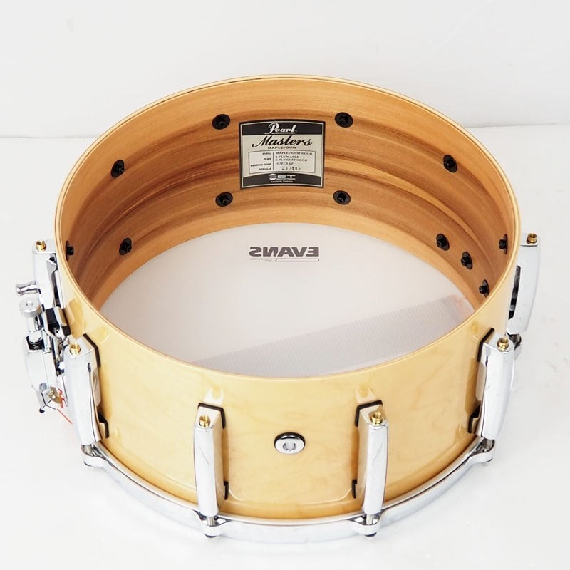Used_Masters_Maple_Gum_14x6_5_Snare_Drum_#102_Natural_Finish_MMGP1465S_C_09