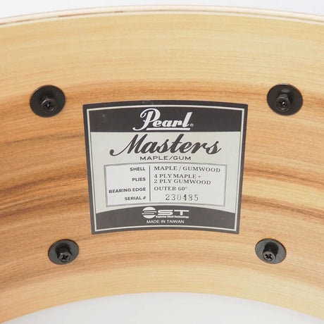 Used_Masters_Maple_Gum_14x6_5_Snare_Drum_#102_Natural_Finish_MMGP1465S_C_11