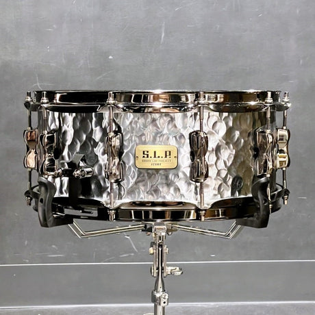 Used_SLP_Expressive_Hammered_Steel_Snare_Drum_14x6_(LST146H)_01
