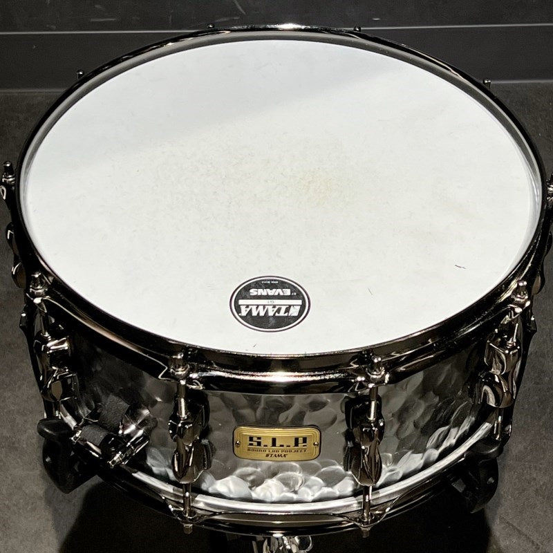 Used_SLP_Expressive_Hammered_Steel_Snare_Drum_14x6_(LST146H)_04