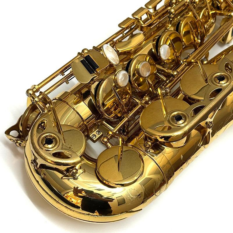 Used_Selmer_SA-80II_Jubilee_GL_Alto_Saxophone,_S_N__741xx5__Ships_after_adjustment_and_setup__Includes_free_key_balance_adjustment_for_5_years__04