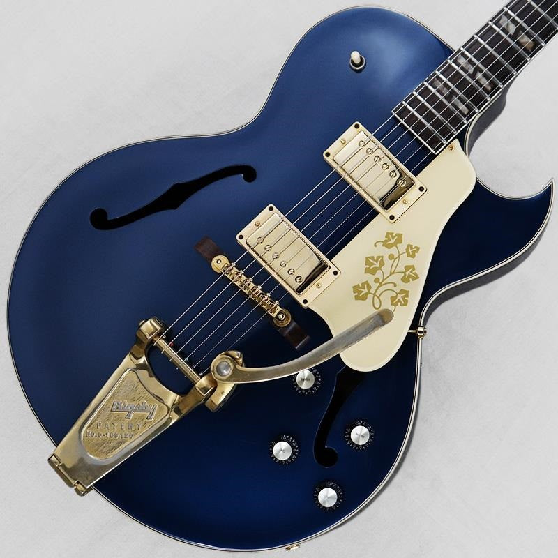 VINTAGE_ES-295_'54_late50's_Style_Conversion_Refinish_Dark_Pelham_Blue_02