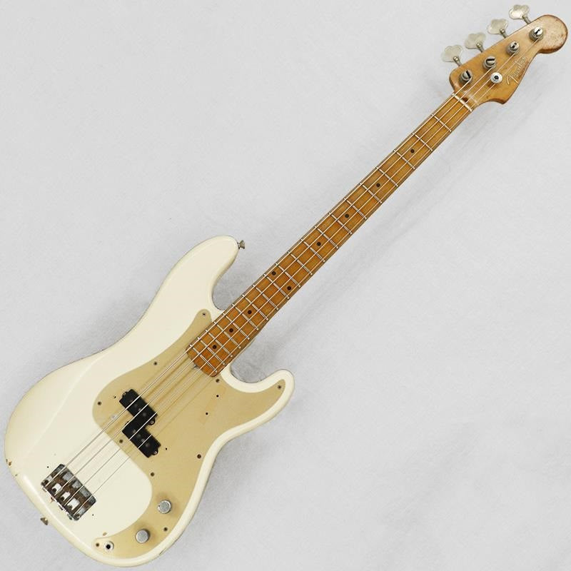 VINTAGE_Precision_Bass_'58_Neck_mid60's_Body_Refinish_White_M_01