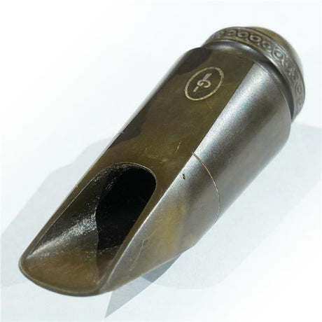 Vintage_Selmer_Soprano_Saxophone_Mouthpiece_(Soloist)_with_Scroll_Shank_and_Table_Stamp,_G_04