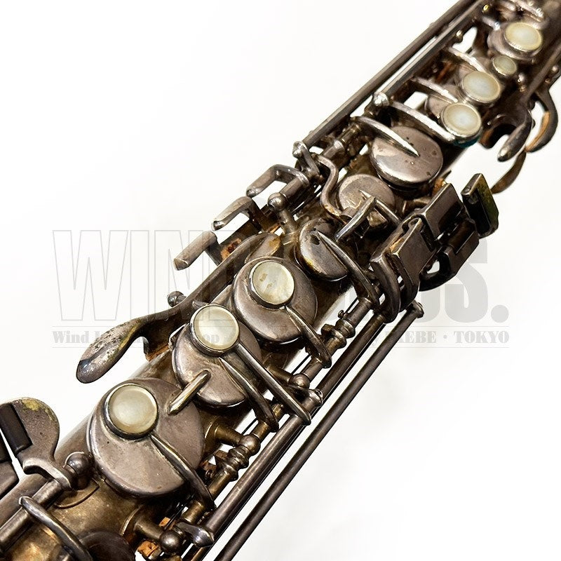 1927's_Buescher_True_Tone_S_N_224xx4_Original_Silver_Plated_[Adjusted_and_set_up_before_shipping]_[5-year_free_key_balance_adjustment]_04