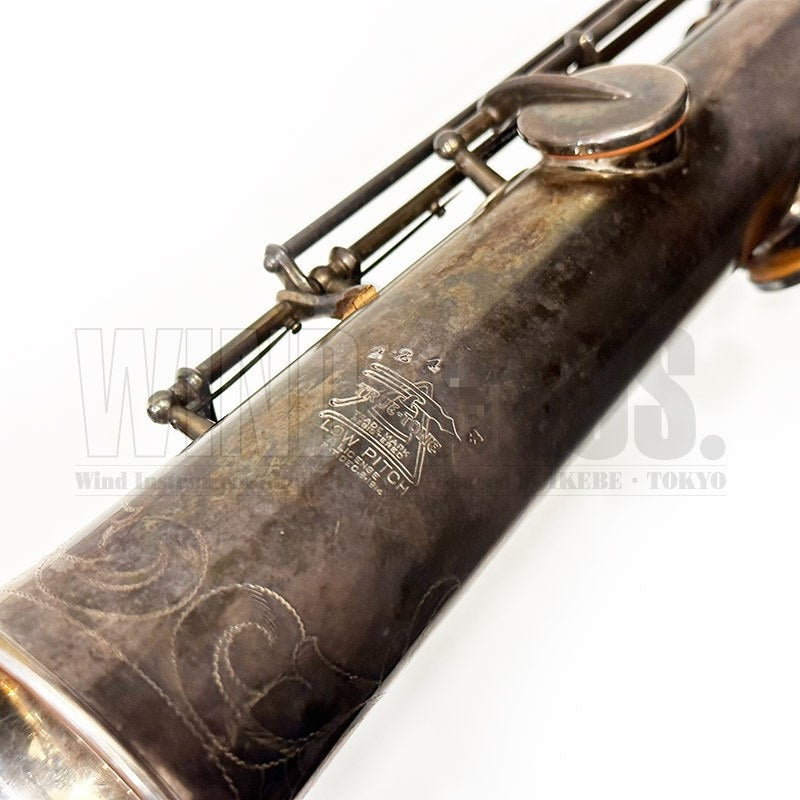 1927's_Buescher_True_Tone_S_N_224xx4_Original_Silver_Plated_[Adjusted_and_set_up_before_shipping]_[5-year_free_key_balance_adjustment]_07