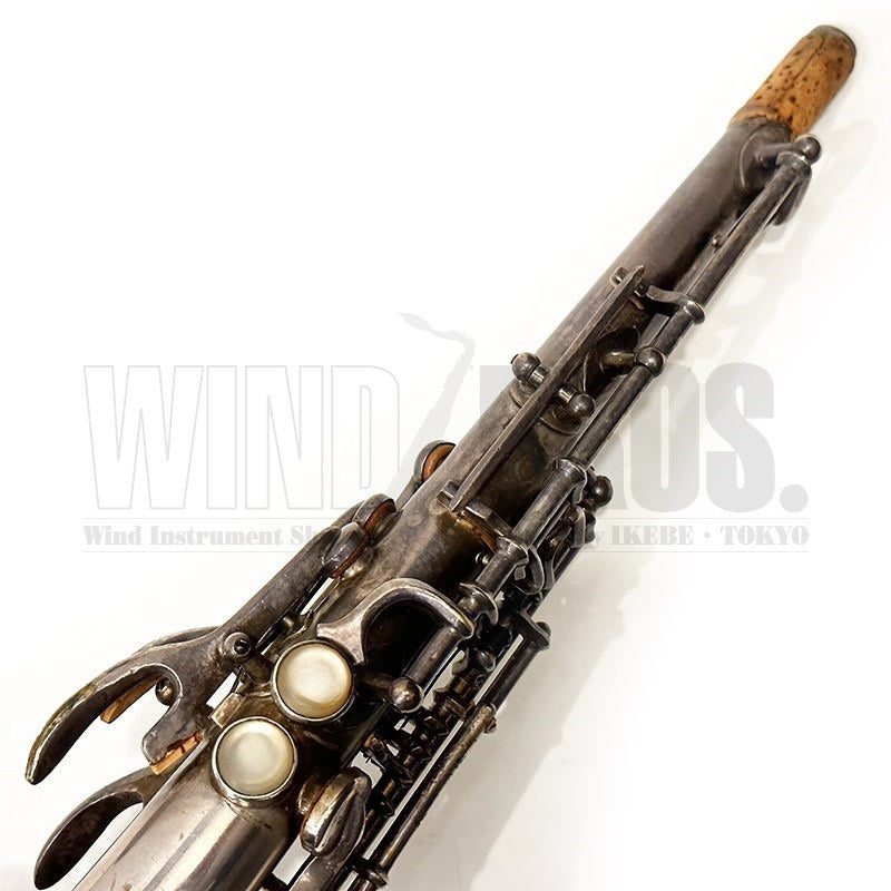 1927's_Buescher_True_Tone_S_N_224xx4_Original_Silver_Plated_[Adjusted_and_set_up_before_shipping]_[5-year_free_key_balance_adjustment]_10