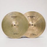 1980's_A_Zildjian_New_Beat_HiHat_14''_pair_[925g_1480g]_01