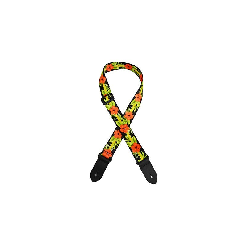 1_5_POLYESTER_UKULELE_STRAP_-_HAWAIIAN_HIBISCUS_01