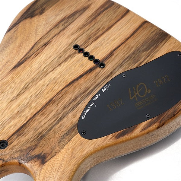 40th_Anniversary_Buckeye_Burl_Series_Duvell_Elite_6_(Trans_Natural_Fade_Black_Burst_Out_Gloss)_[Mayones_40th_Anniversary_Model]_10