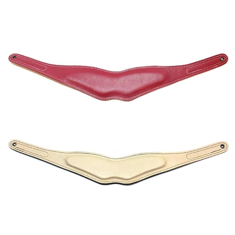 Leather_Pad_for_Bird_Strap，_Slim_Long，_Campari_[BPAD-N-CPR]_01