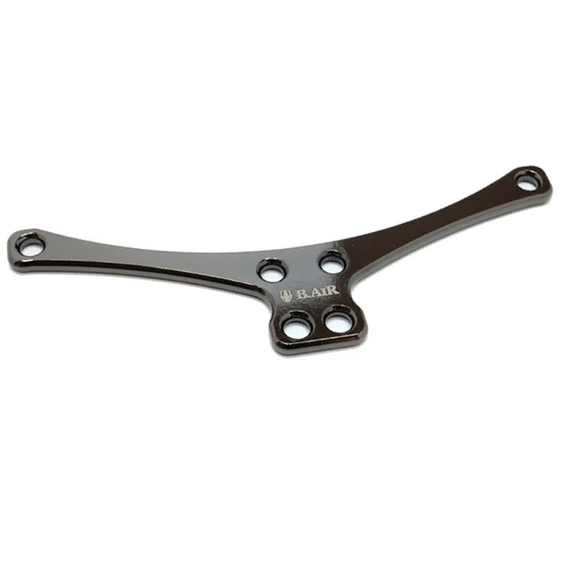 Wide_Smart_V-Plate_for_Bird_Straps，_Black_Nickel_Plate_[WDP-N-BNP]_01