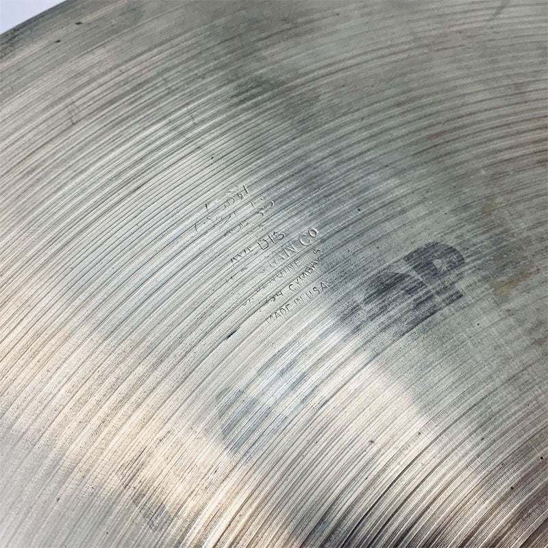 60-70s_A_Zildjian_Flat_Top_Ride_22_[3094g]_[VINTAGE]_05