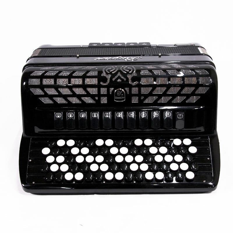 [Early_Bird_Special_Sale]_351CH_BK_(10%_OFF_Time_Sale_-_Until_10_20)_HMML_BUGARI_Bugari_Medium-Sized_Button_Chromatic_Accordion_Italy_Black_03