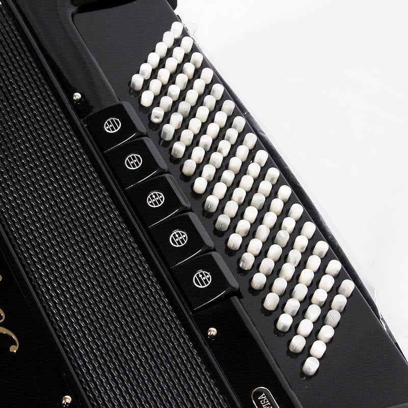 [Early_Bird_Special_Sale]_351CH_BK_(10%_OFF_Time_Sale_-_Until_10_20)_HMML_BUGARI_Bugari_Medium-Sized_Button_Chromatic_Accordion_Italy_Black_04