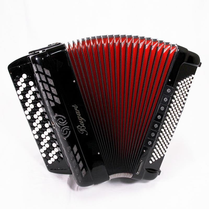 [Early_Bird_Special_Sale]_440CH_BK_(Time_Sale_10%_OFF_-_Until_10_20)_HMML_BUGARI_Bugari_Large_Button_Chromatic_Accordion_Italy_Black_09