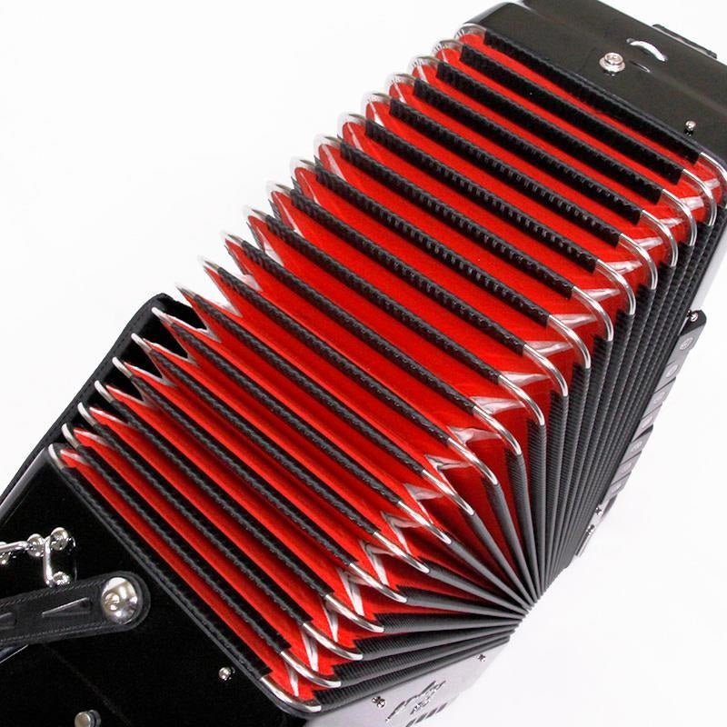 [Early_Bird_Special_Sale]_440CH_BK_(Time_Sale_10%_OFF_-_Until_10_20)_HMML_BUGARI_Bugari_Large_Button_Chromatic_Accordion_Italy_Black_10