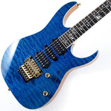 Ikebe_50th_Anniversary_j_custom_IKRG85701_(Quilted_Maple_Top___See_Through_Blue)_SN_F2504576_01